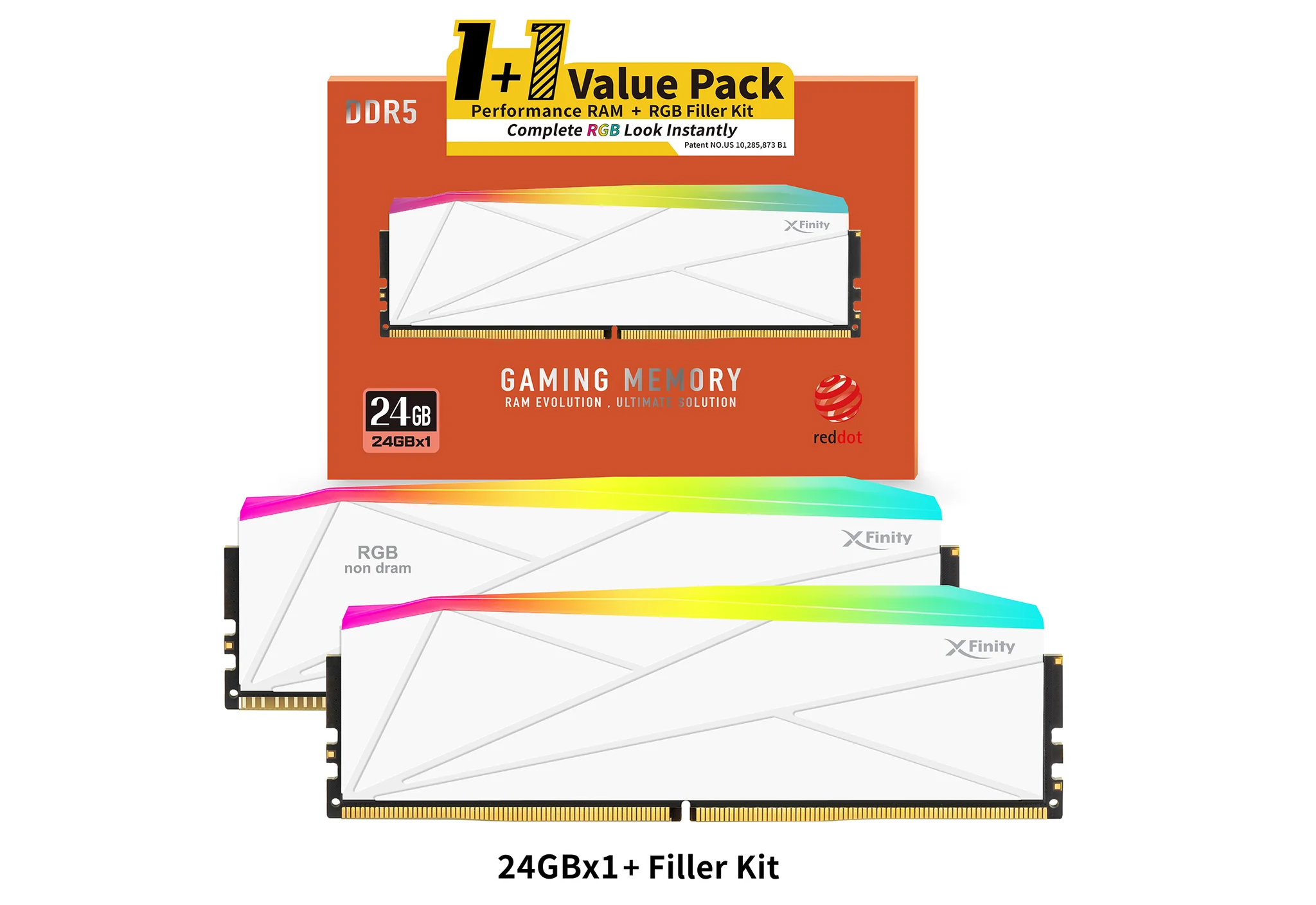 حزمة القيمة V-Color 1+1 DDR5