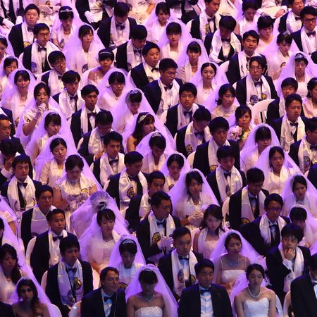 Unification Church Holds Mass Wedding In South Korea