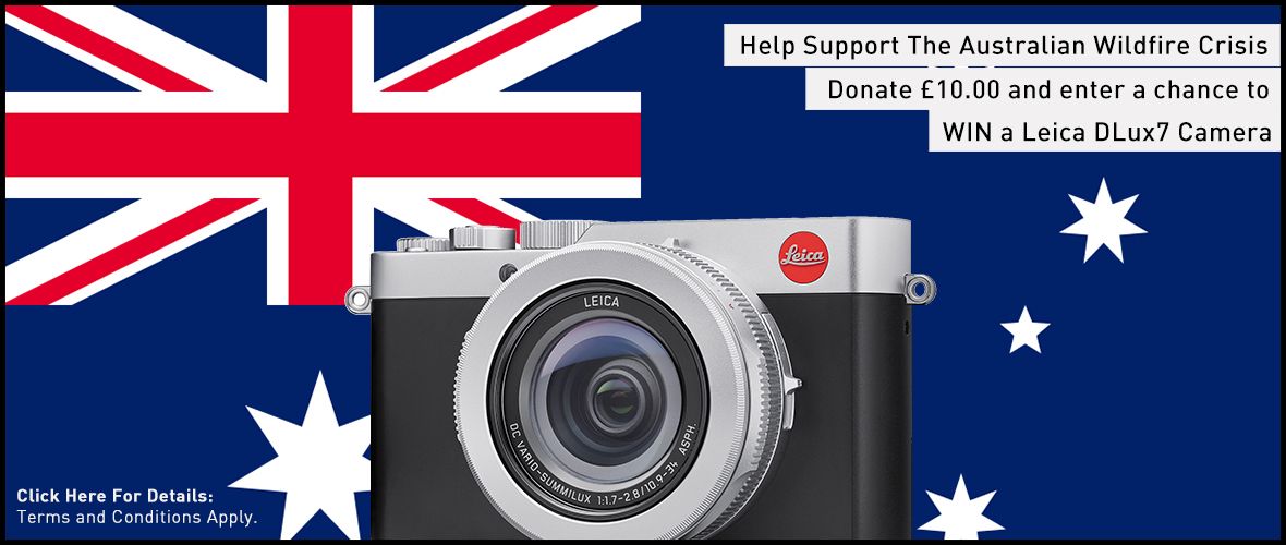 Support the Australian wildfire crisis for a chance to win a Leica