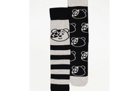 6. Children In Need Grey Pudsey Character Socks 2 Pack - view at ASDA.