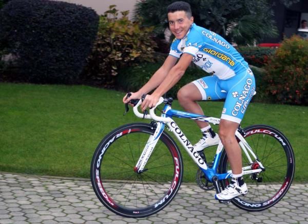 Domenico Pozzivivo looking chuffed about the rapid approach of the new season