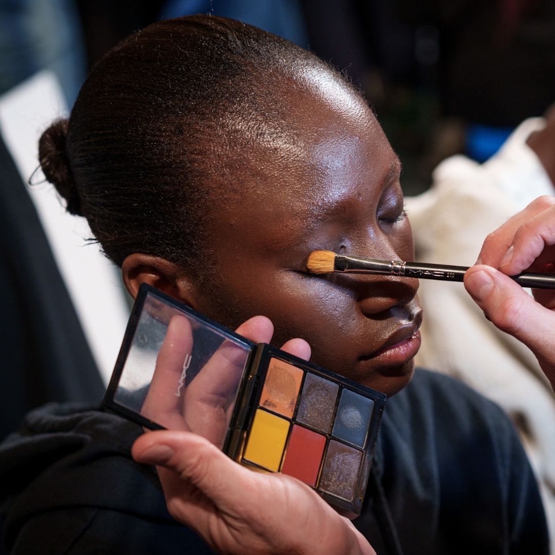 Ahluwalia backstage spring/summer 2026.