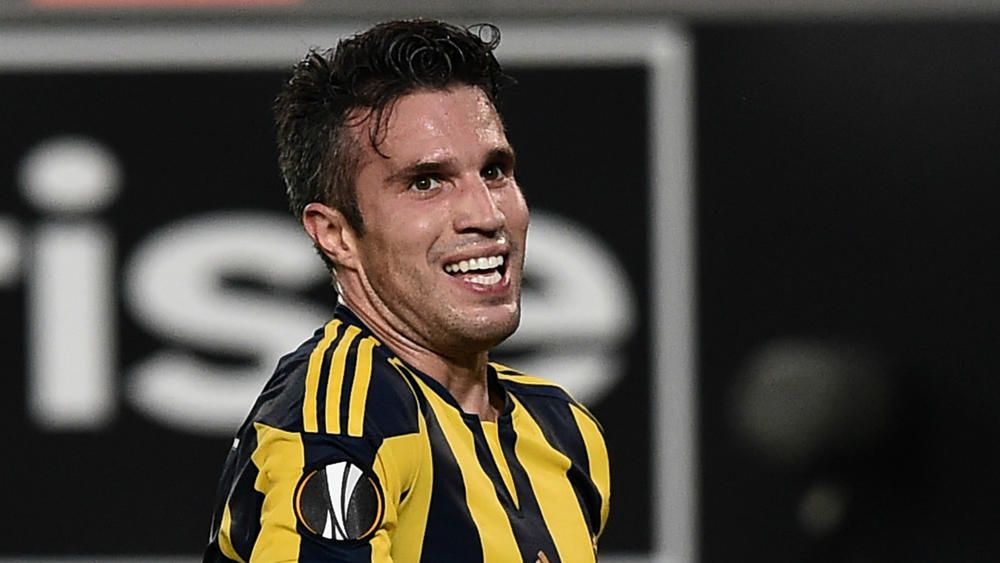 Maillot Adidas Fenerbahce Troisième Tenue Europa League Van Persie (taille M)