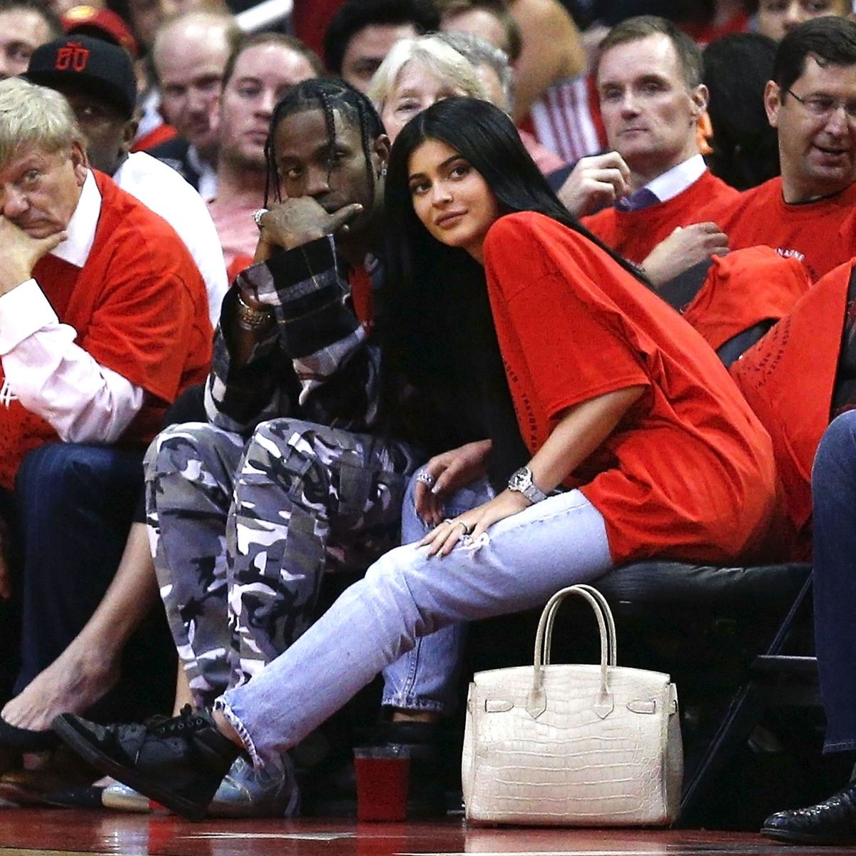 Kylie Jenner Seen with New Boyfriend Travis Scott Photos | Marie Claire