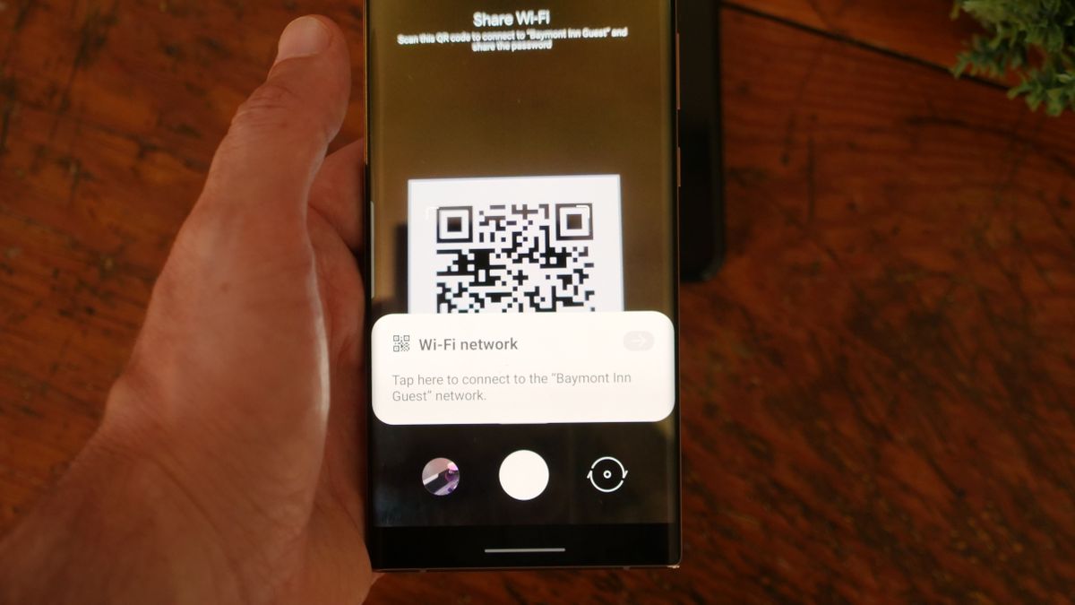 Connect To WiFi By Scanning QR Codes With Barcode Scanner [Android]