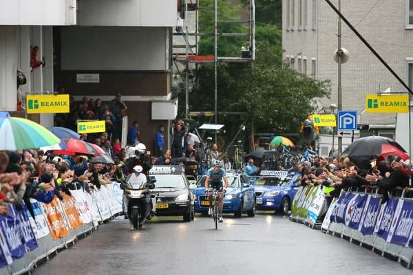 Terpstra was away solo for a very long time before winning the Dutch title