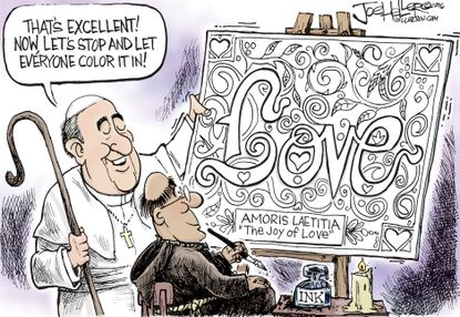 Editorial Cartoon U.S. Pope Francis 2016