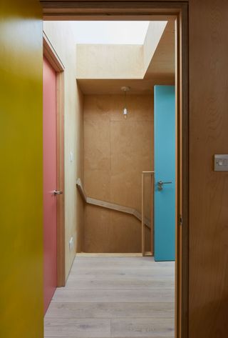 The Williamsons transformed their home with a loft conversion and plenty of plywood