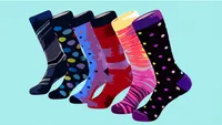   Most socks put on one foot in 30 seconds
