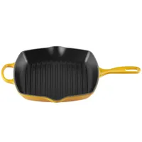 Le Creuset Cast Iron Signature Square Grillit | Le Creuset at John Lewis, now £119.20 (was £199 - 40% off)