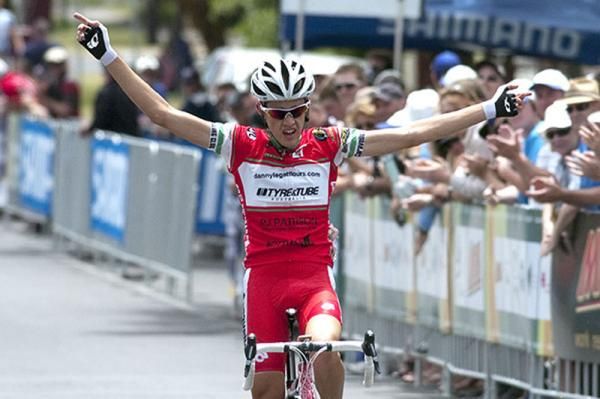 Ben Dyball from New South Wales takes out the 2011 National Mens' Under 23 Road Race Championship in Buninyong.