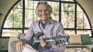 John McLaughlin and his PRS guitar