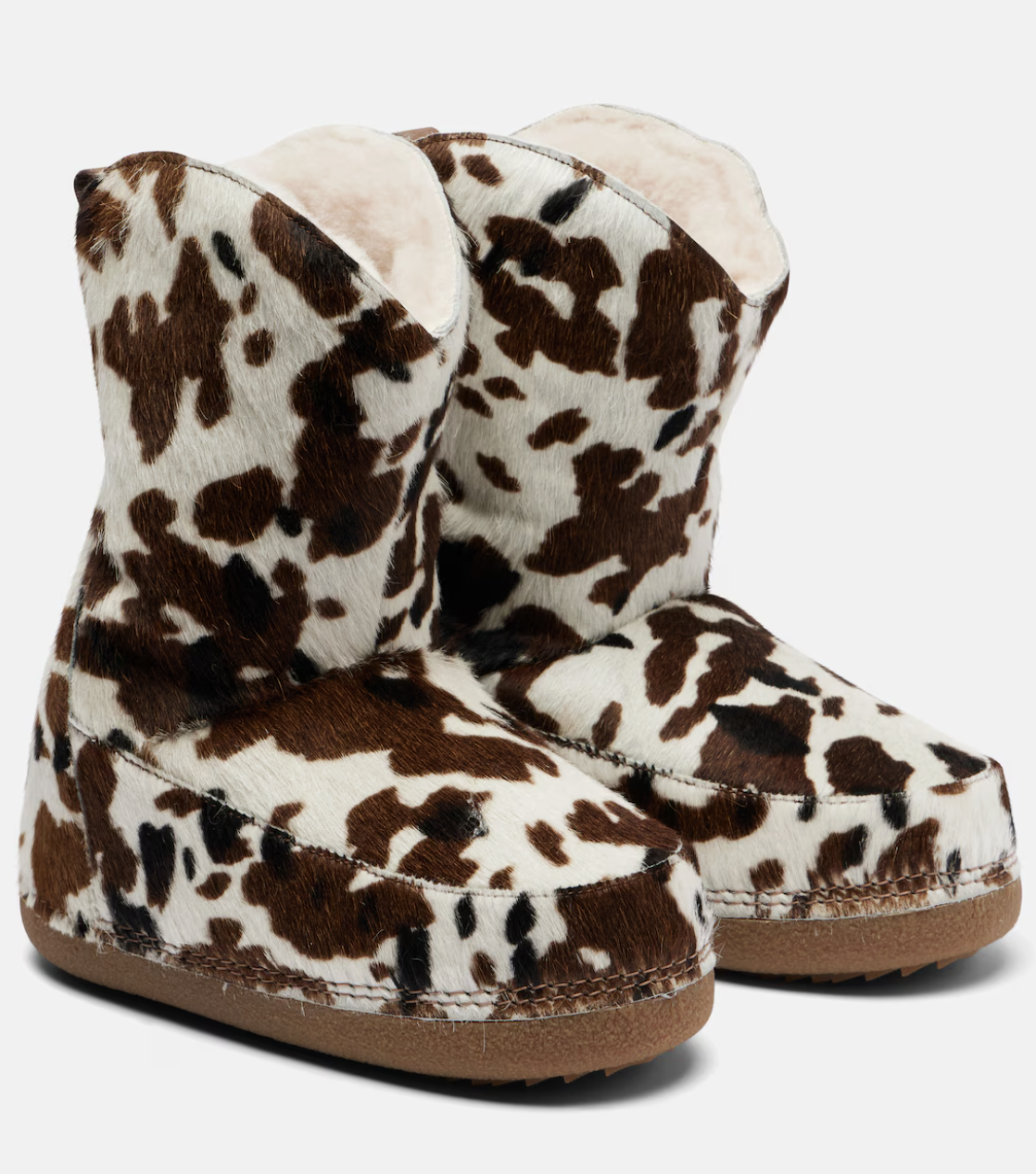 INUIKII, Cowboy Calf Hair Snow Boots