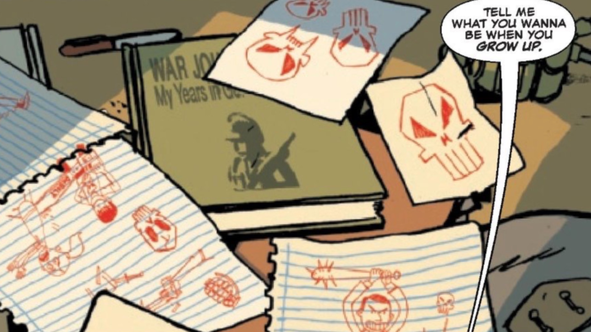 Punisher #2 panel