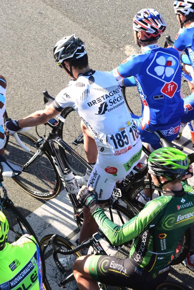 Jean-Marc Bideau (Bretagne - S&eacute;ch&eacute; Environnement) on the start line. He didn't finish the race today