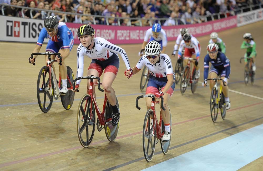 Katie Archibald and Manon Lloyd make a change