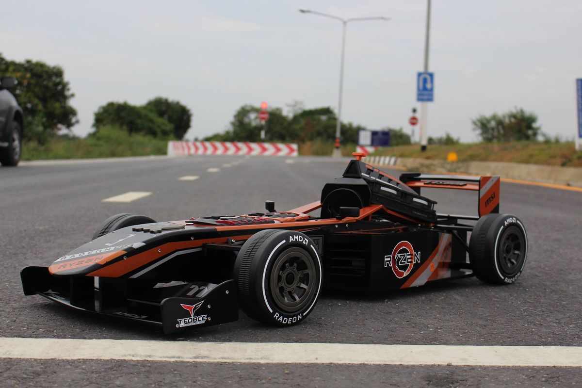 Build of the week it's a Formula 1 race car, vroomvroom! PC Gamer