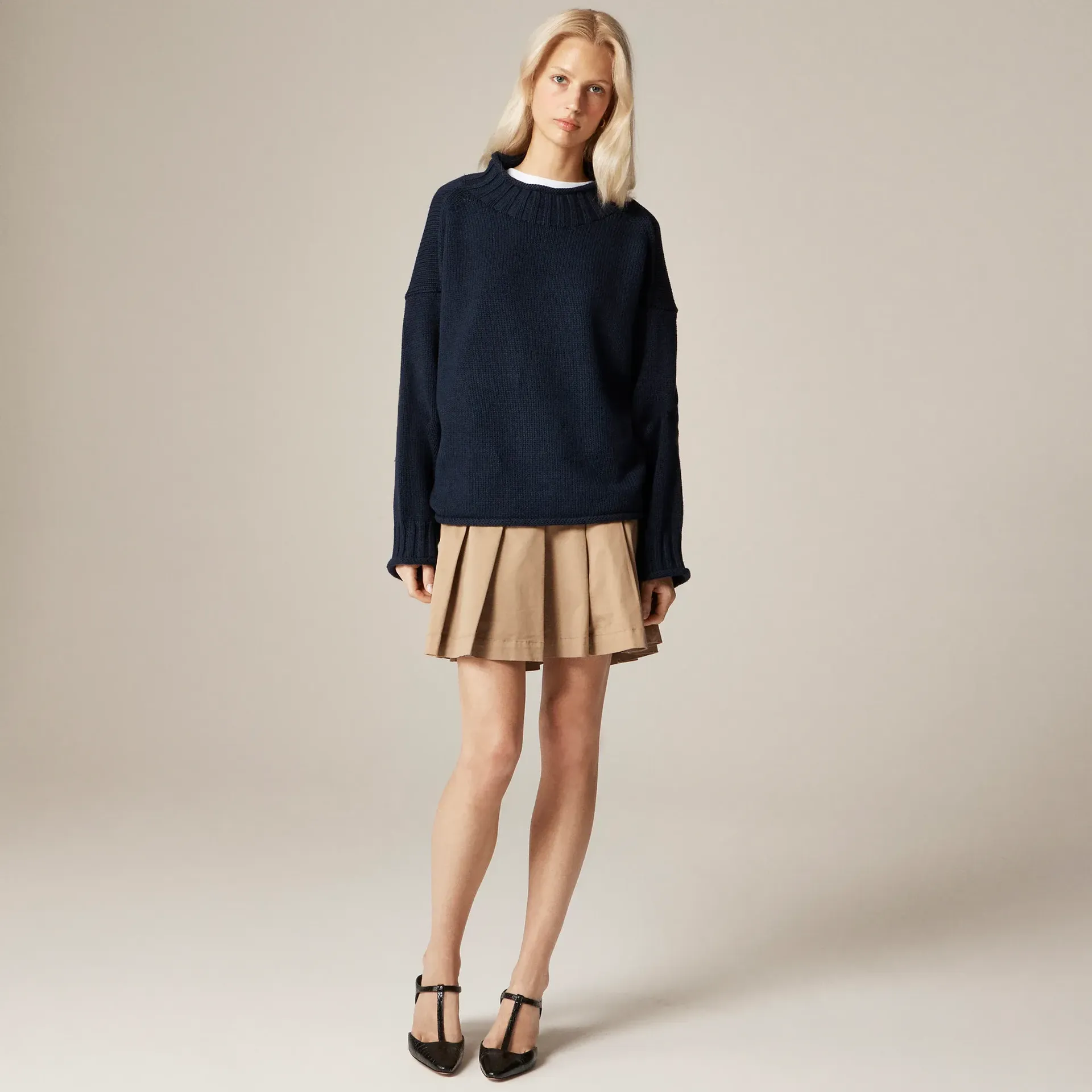 jcrew, 2025 Rollneck™ Sweater in Stripe