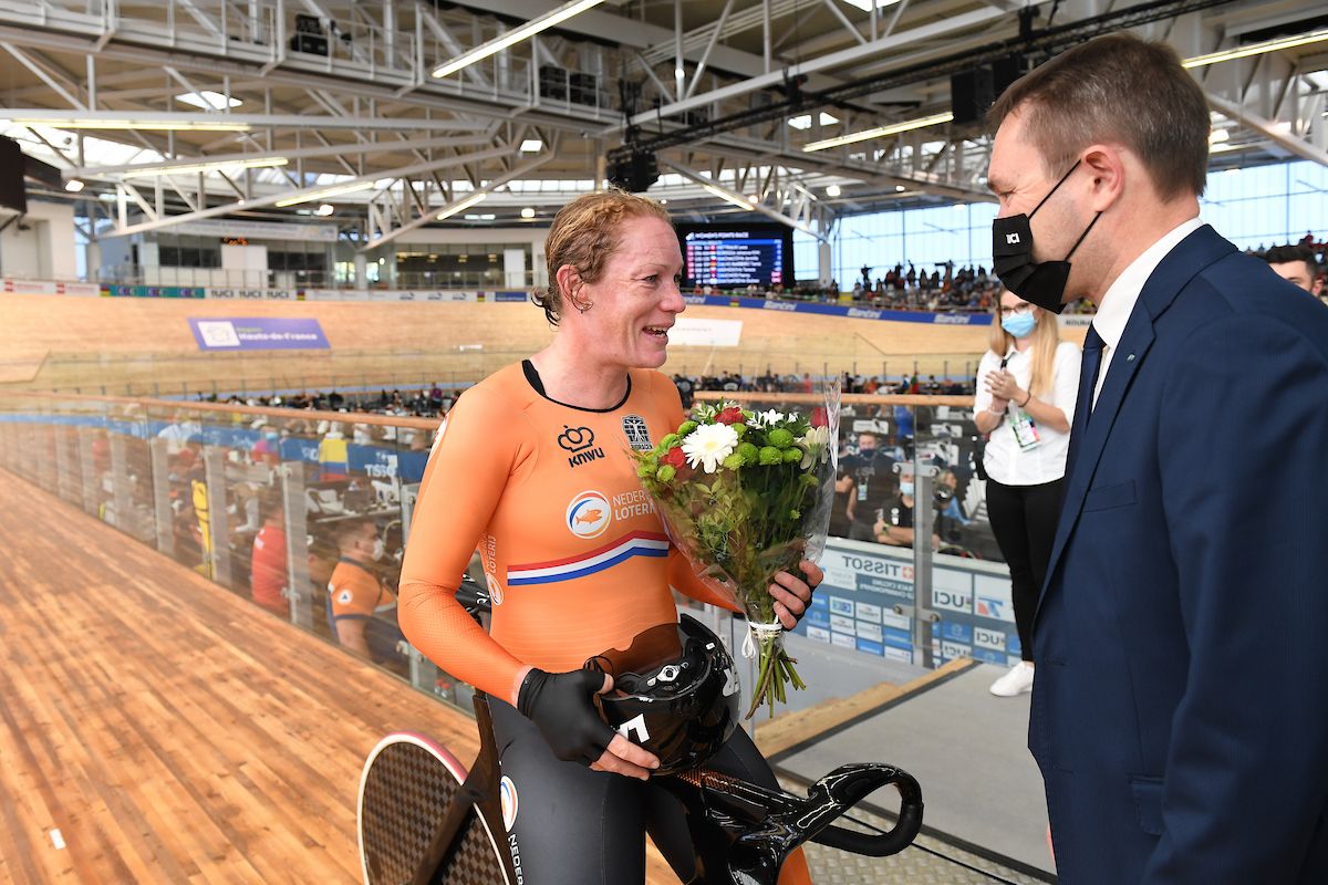 women's Points Race at the Track World Championships