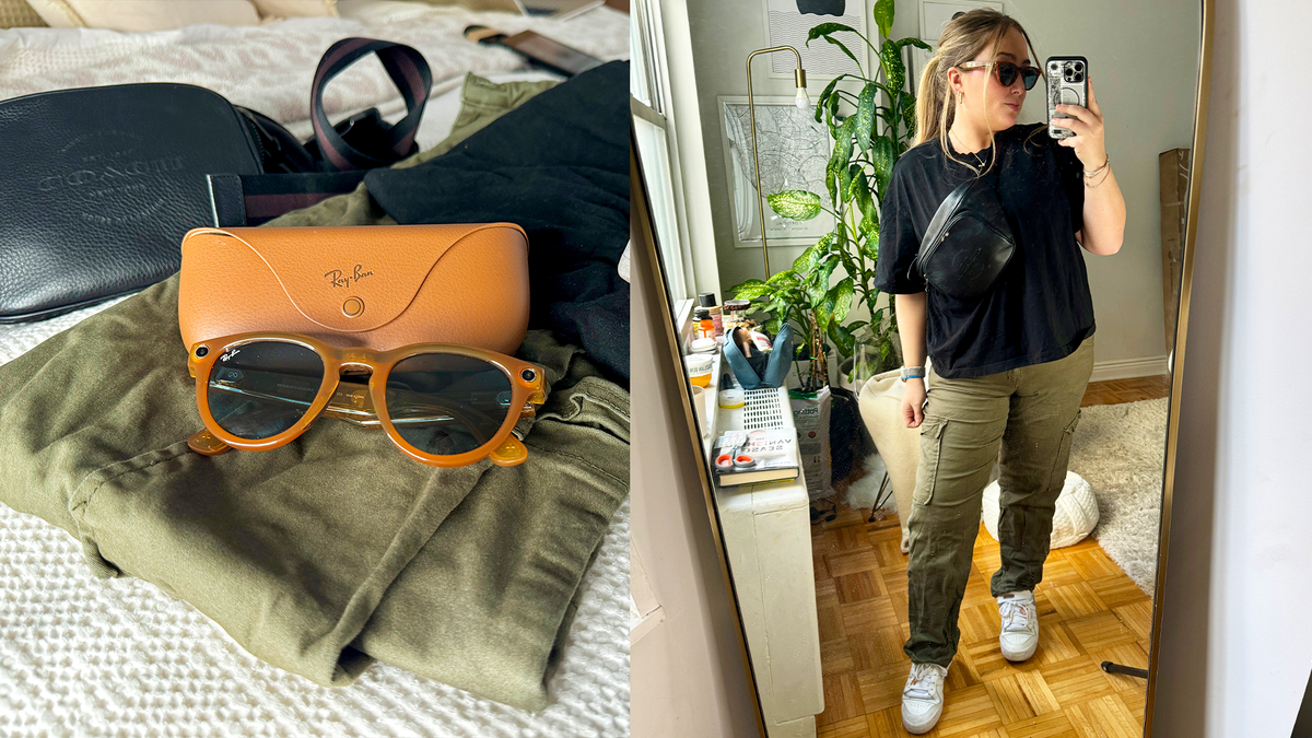 I let the Ray-Ban Meta Smart Glasses pick out my outfit using AI — and I’m shocked by the result