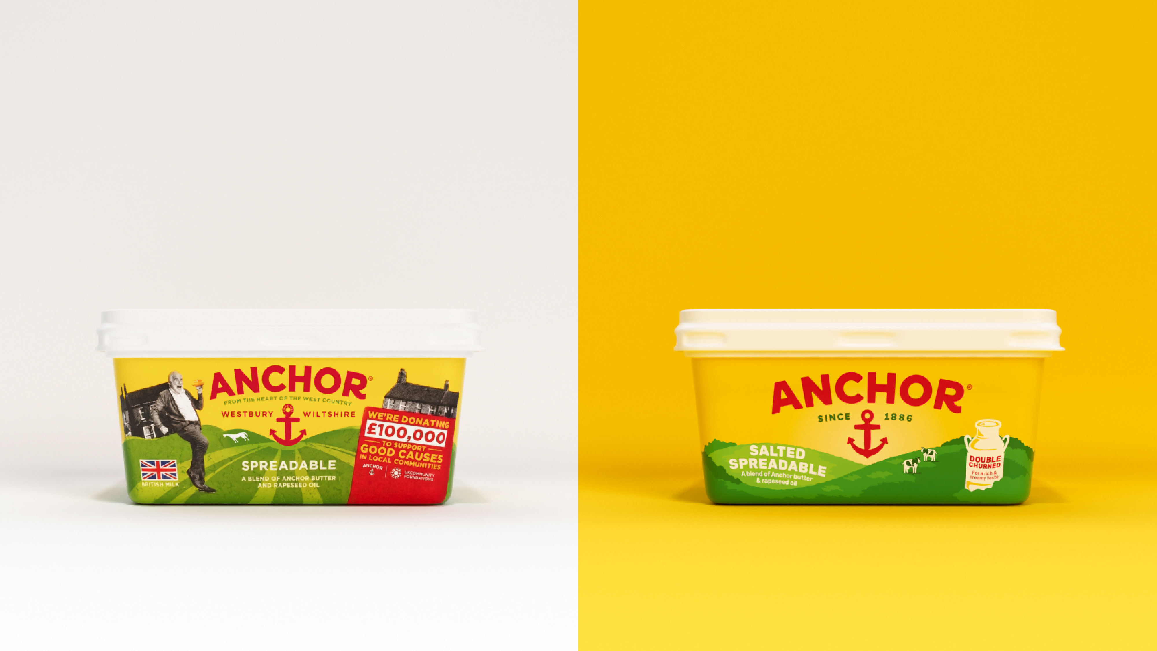 Pearlfisher branding for Anchor