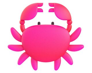 Fluent Emoji Crab Tasteful