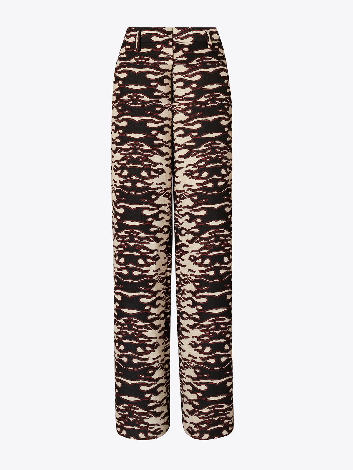 Jacquard Wide-Leg Pants in Misc, Size 0