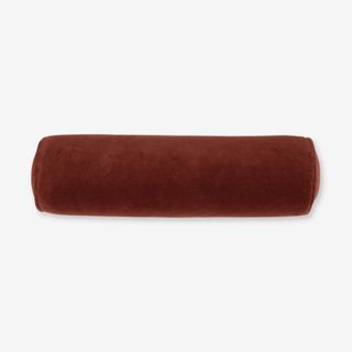 Sabine Velvet Bolster Pillow