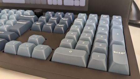 Keychron V6 Max mechanical keyboard during our review