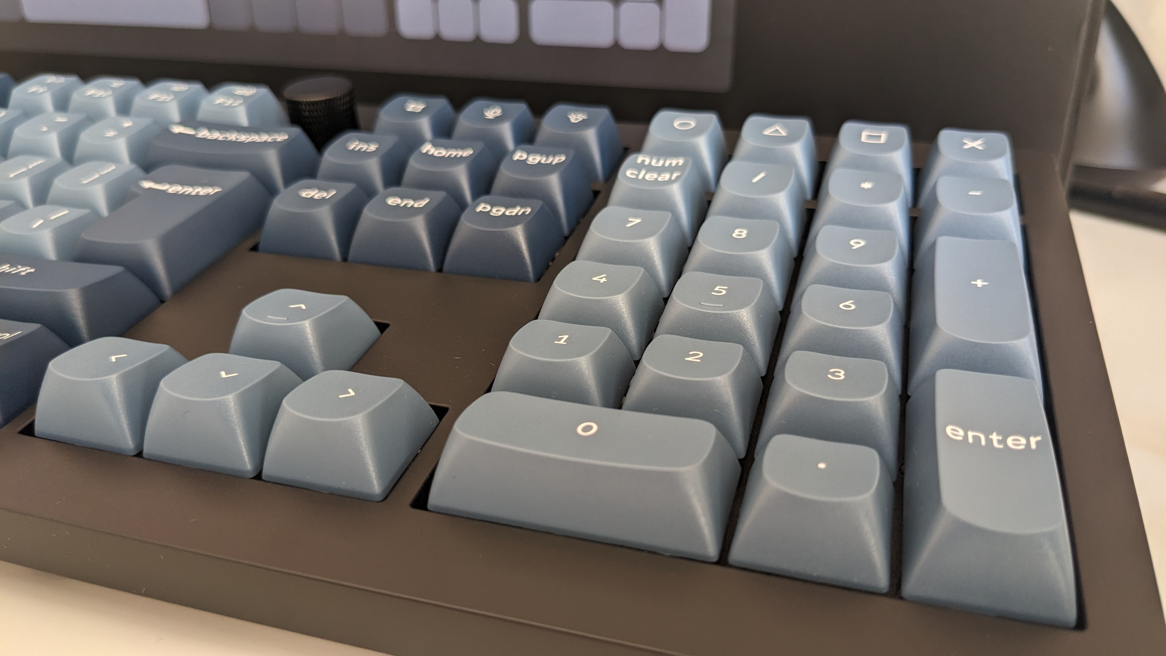 Keychron V6 Max mechanical keyboard during our review