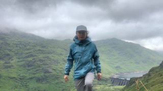 Julia Clarke hiking in Scotland