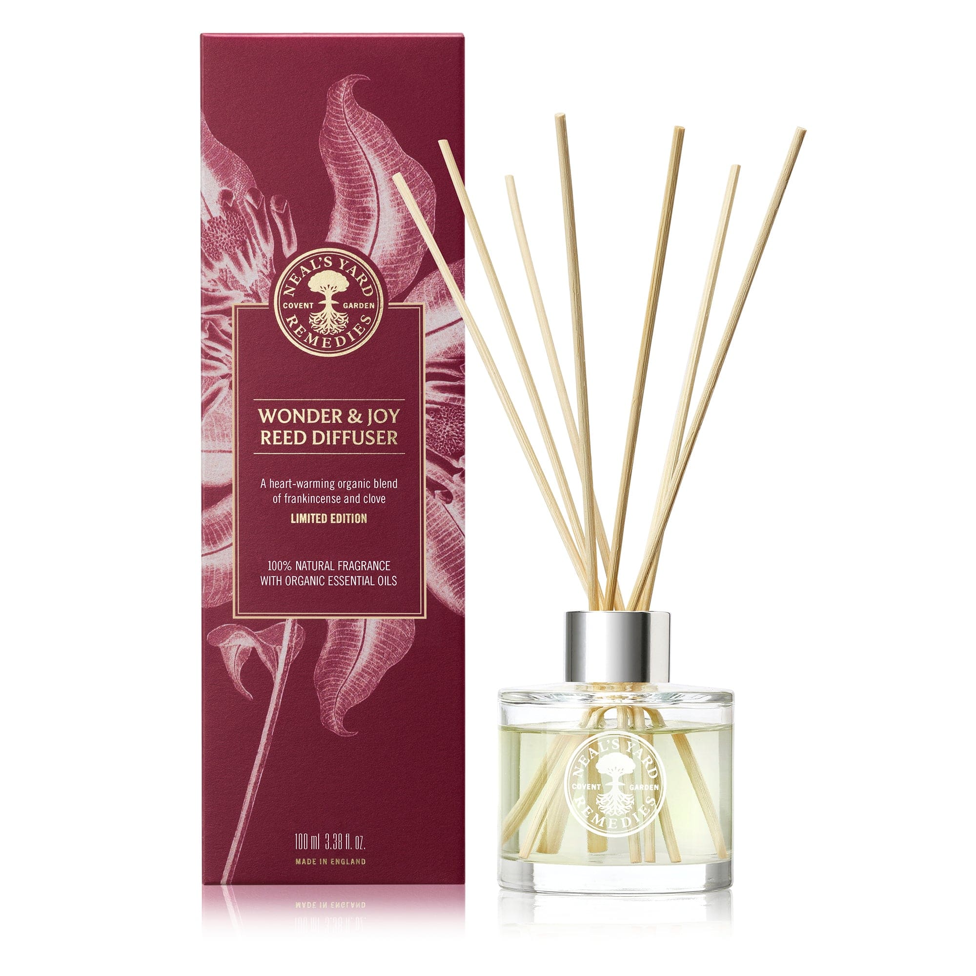 Neal&amp;rsquo;s Yard Remedies | Wonder &amp;amp; Joy Reed Diffuser