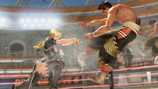 Dead or Alive 6 showing two fighters in action