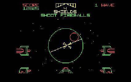 The Star Wars DOS version was pretty much the same as the arcade game but the graphics didn't have the same pop.