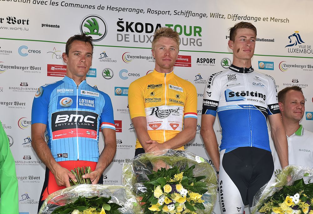 Philippe Gilbert, Maurtis Lammertink and Alex Kirsch