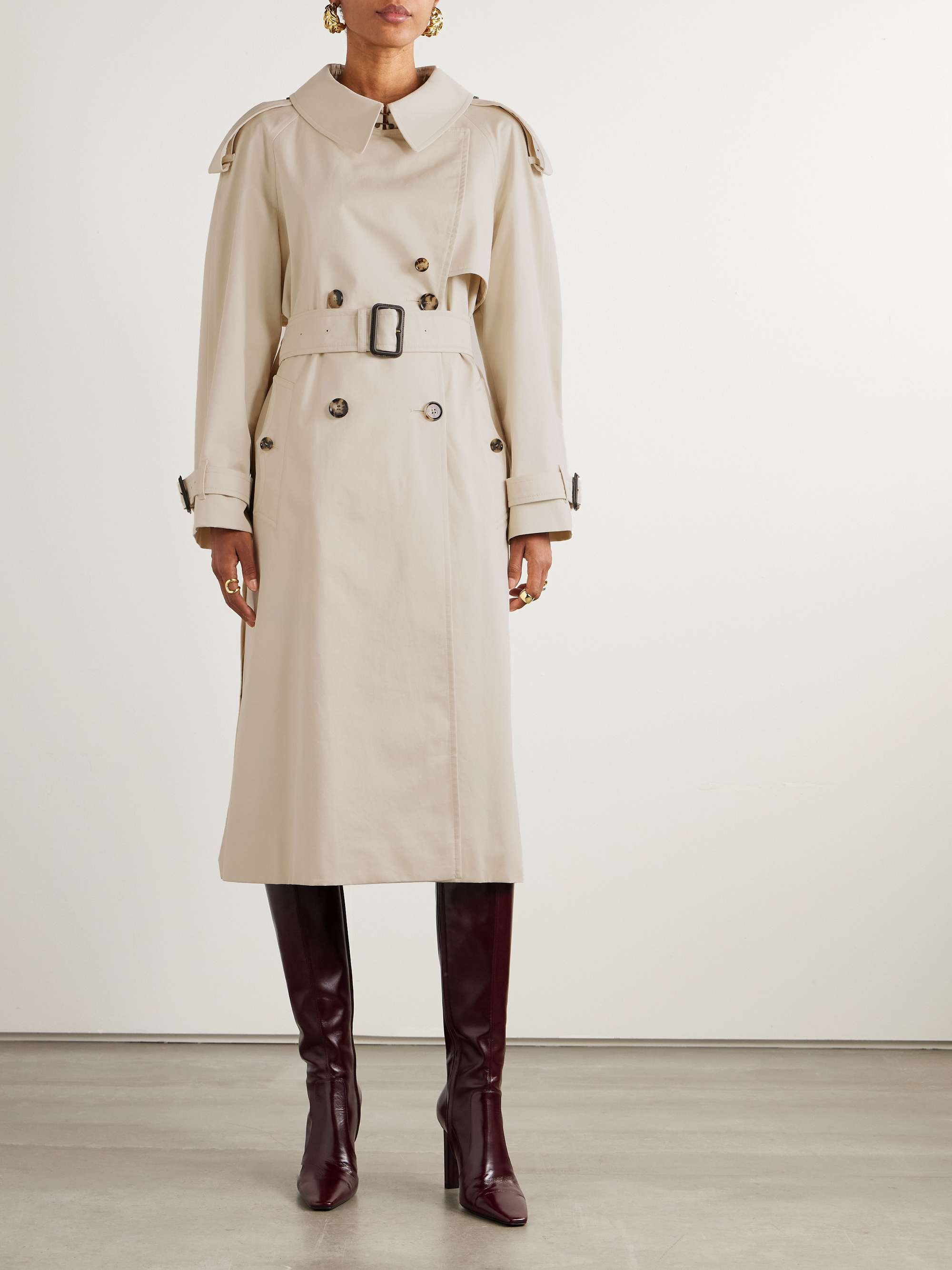 Fitzrovia Cotton-Gabardine Trench Coat