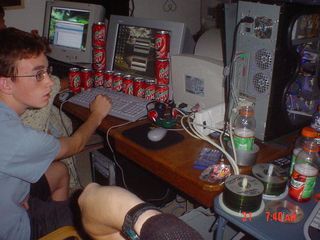 Image for These incredible LAN party photos remind us how much work it used to be to play games together