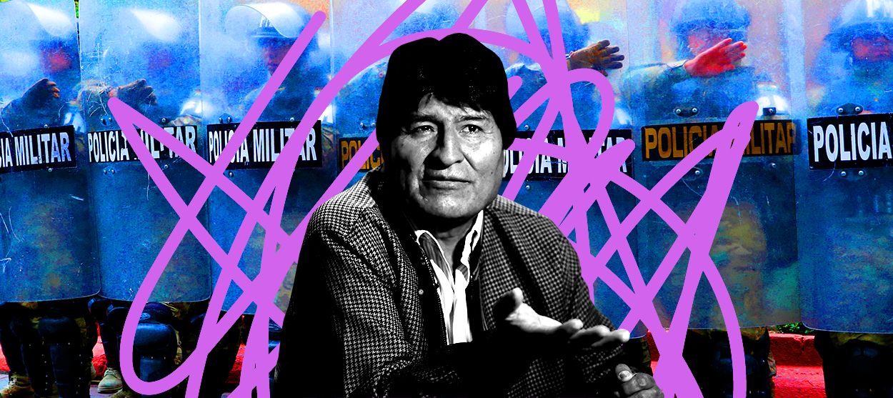 Evo Morales.