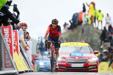 Egan Bernal at the Critérium du Dauphiné