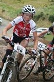 Samara Sheppard in the elite women's race