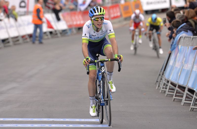 Simon Yates (Orica-GreenEdge) finished sixth on the stage to move up to third overall