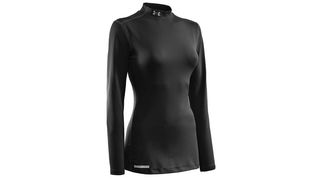 Under Armour ColdGear Long Sleeve Base Layer in black
