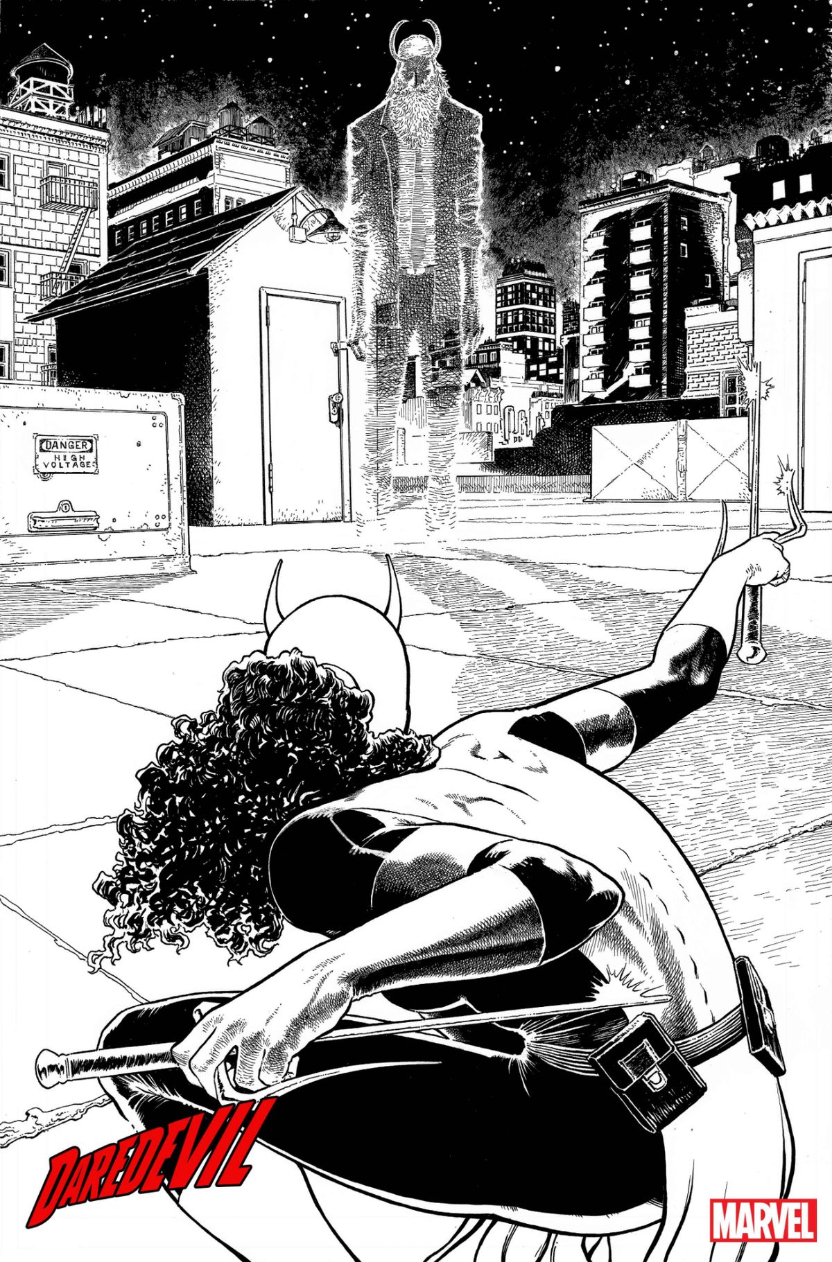 Daredevil #1 interior art