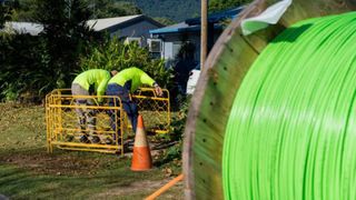 NBN fibre installation