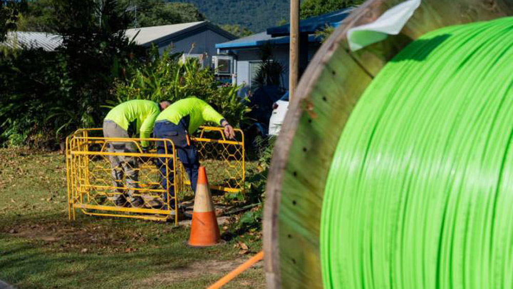 NBN fibre installation