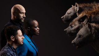 Keegan Michael Key Eric André, Florence Kasumba as the hyenas