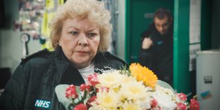 Jan is puzzled when she receives flowers from Ffion.