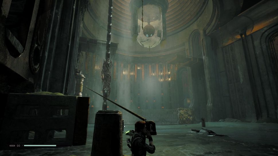 Star Wars Jedi Fallen Order Tomb of Miktrull lantern puzzle GamesRadar+