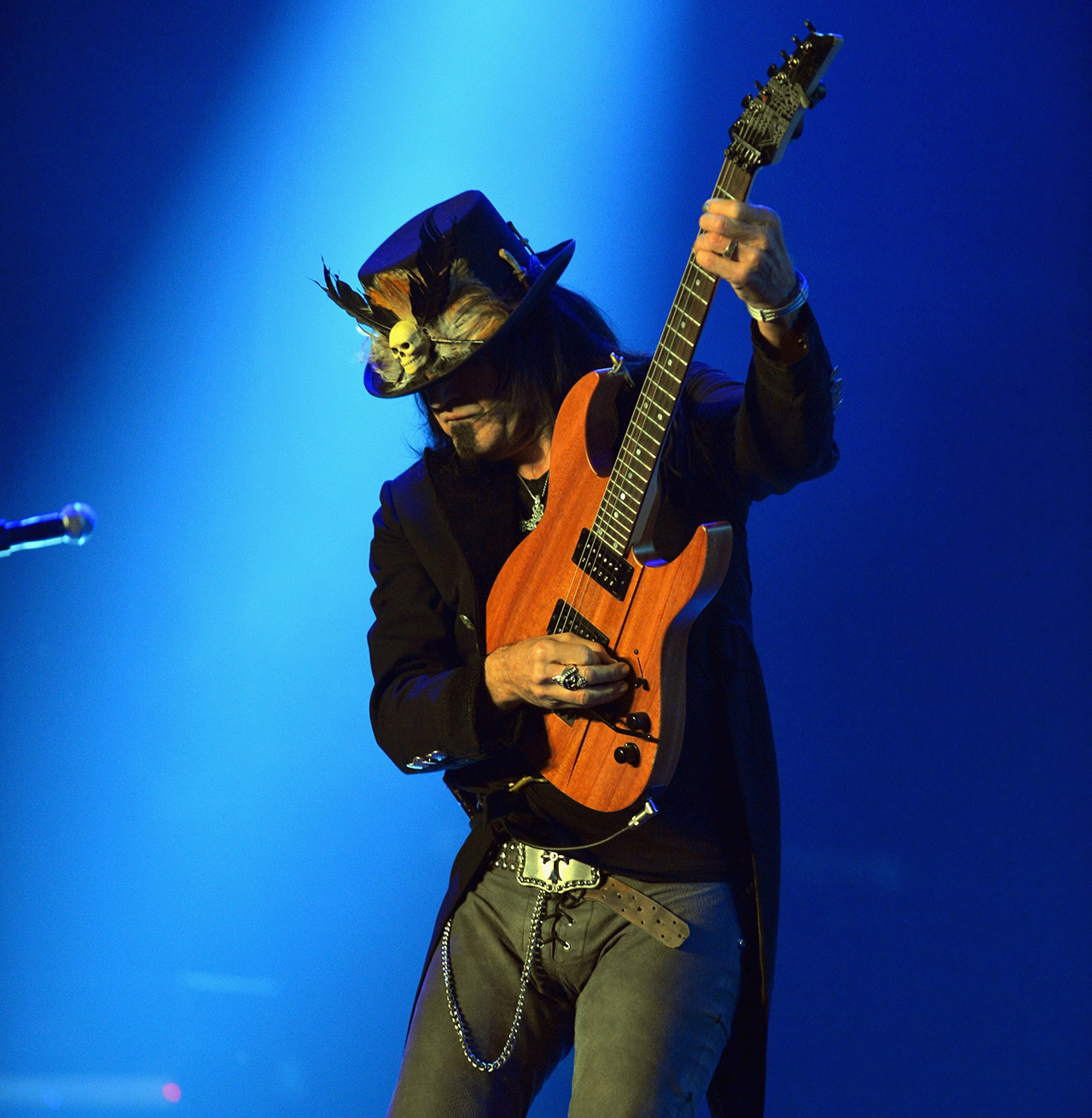 Robert Sarzo performs at the Vegas Rocks! Magazine Music Awards 2013 at the Joint inside the Hard Rock Hotel &amp;amp; Casino in Las Vegas, Nevada.