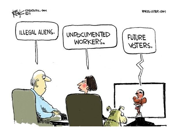 Obama&amp;#039;s undocumented support